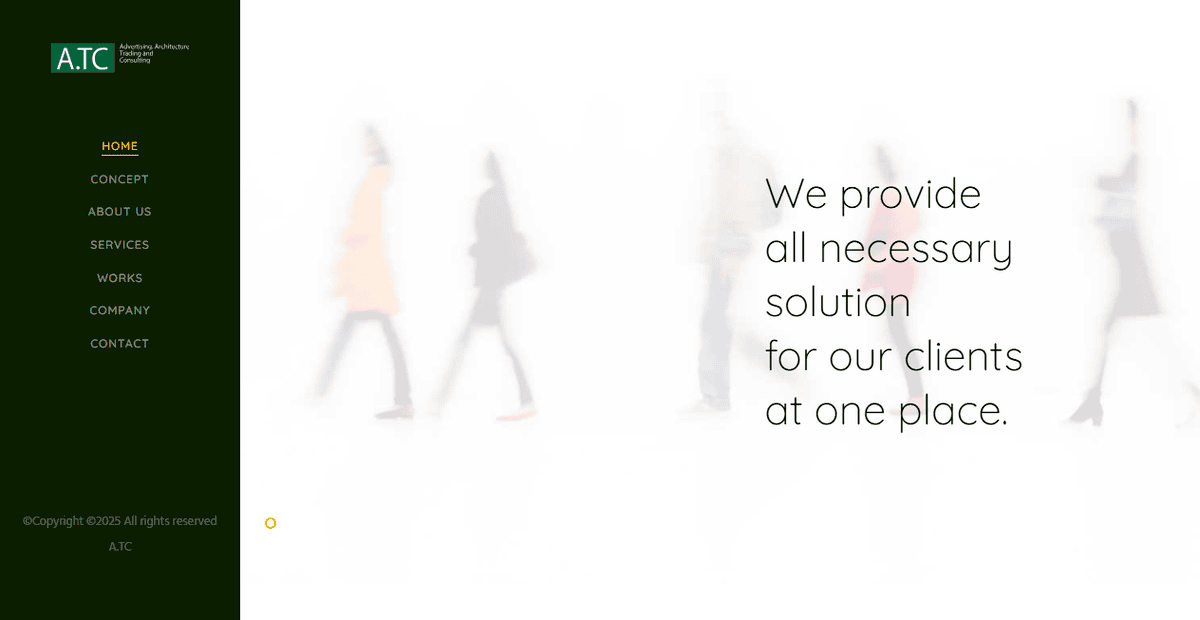 株式会社エー・ティーシーの公式サイトスクリーンショット