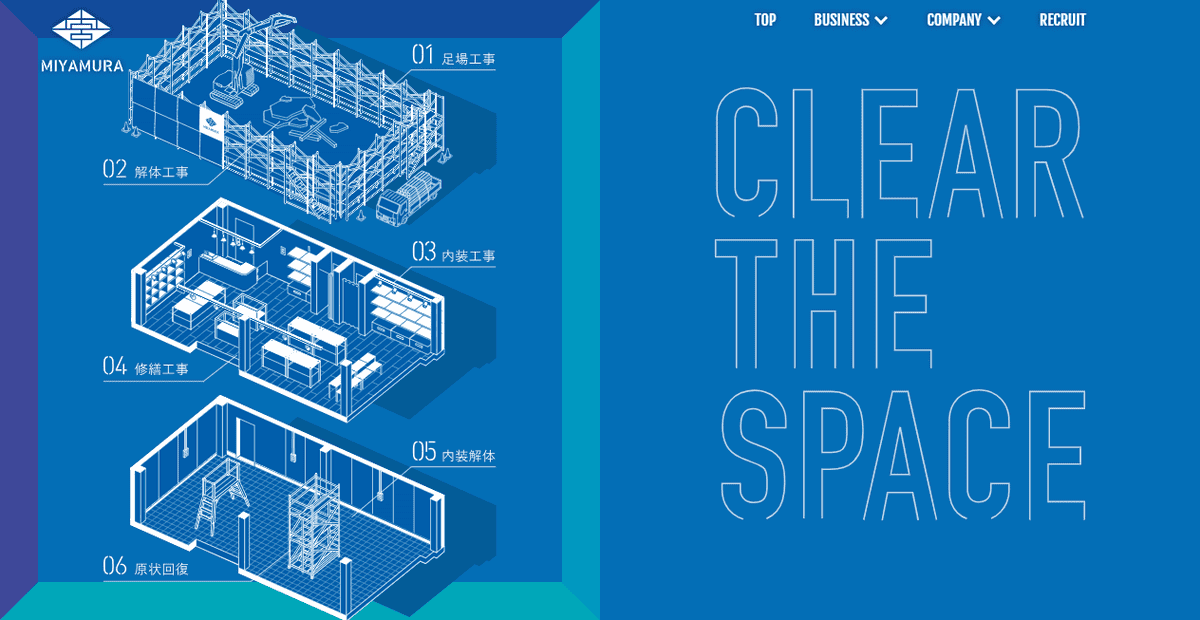 有限会社宮村興業の公式サイトスクリーンショット