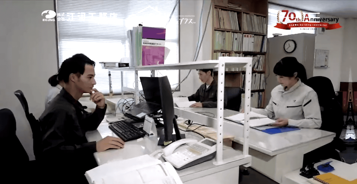 株式会社江河工務店の公式サイトスクリーンショット