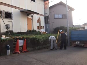 松戸市相見積もりで費用減の解体事例（軽量鉄骨造2階建て住宅24坪）のサムネイル