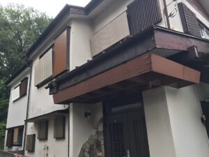 工事開始前の現場の様子