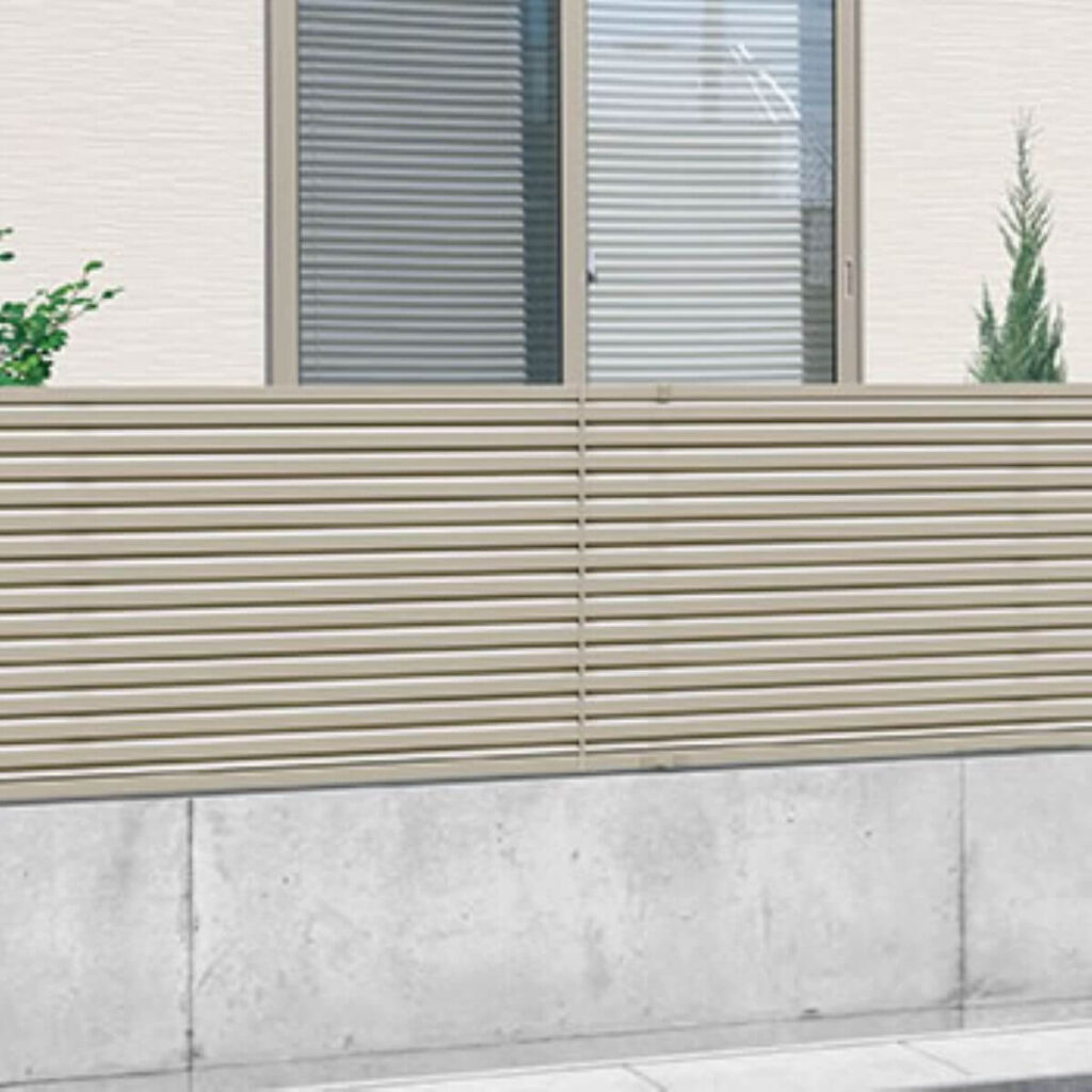 目隠しフェンスの種類｜アルミフェンス