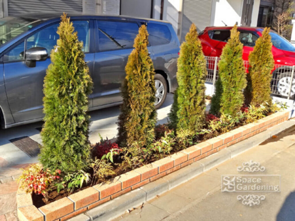 目隠しフェンスの種類｜生垣