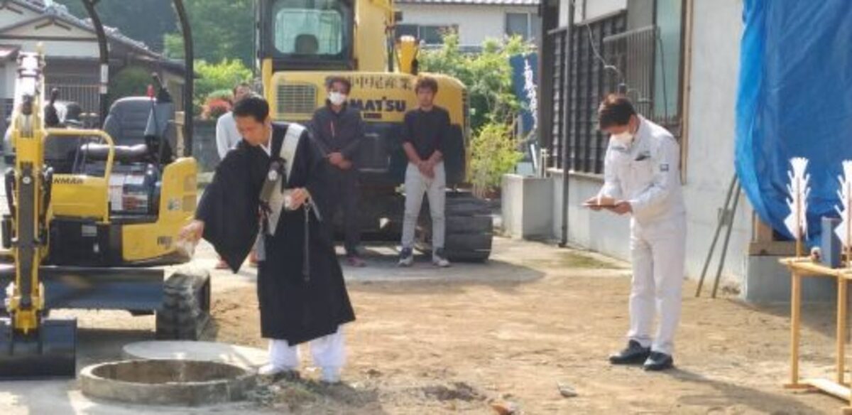 井戸のお祓い（魂抜き）とは？｜熊本県にある妙功寺の井戸のお祓い様子01