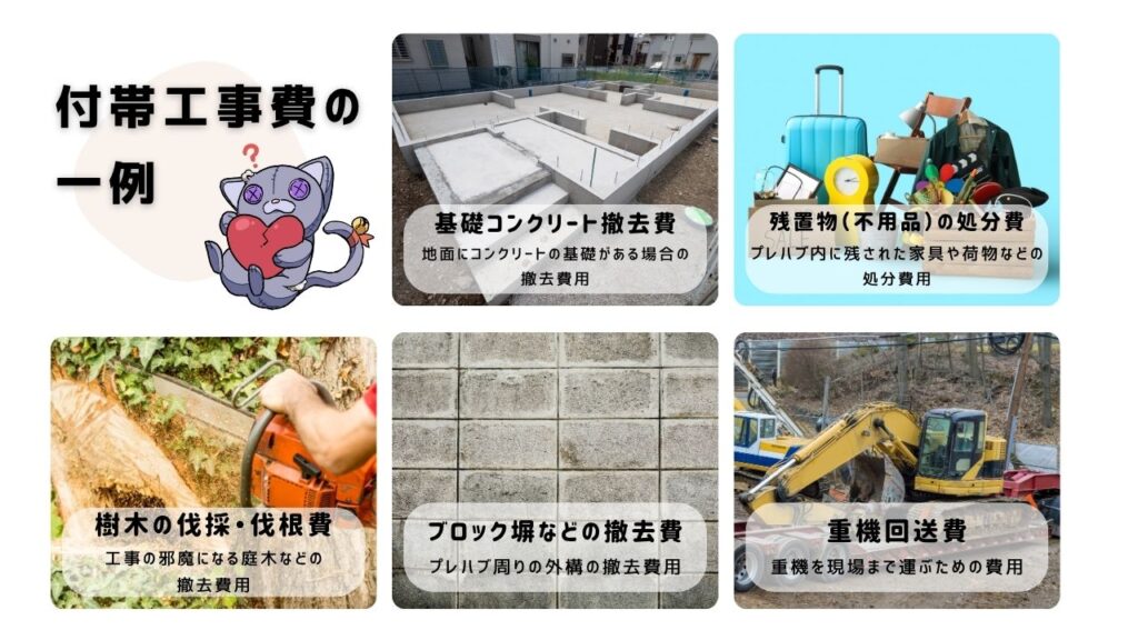 付帯工事の一例