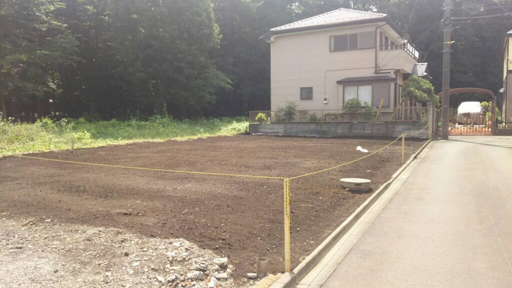 工事完了後の更地