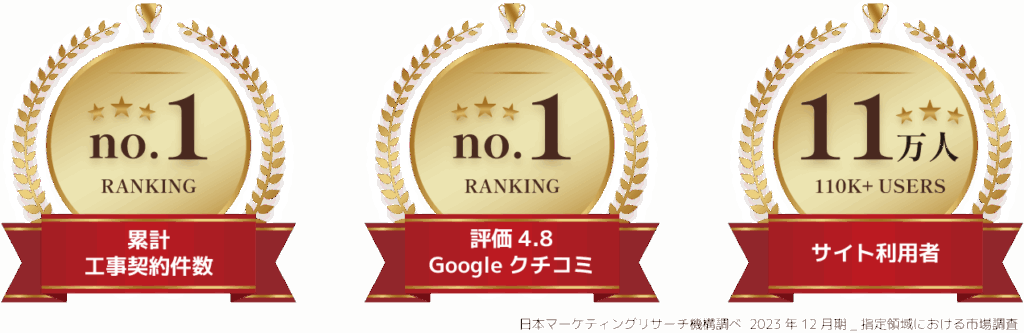解体無料見積ガイドの実績